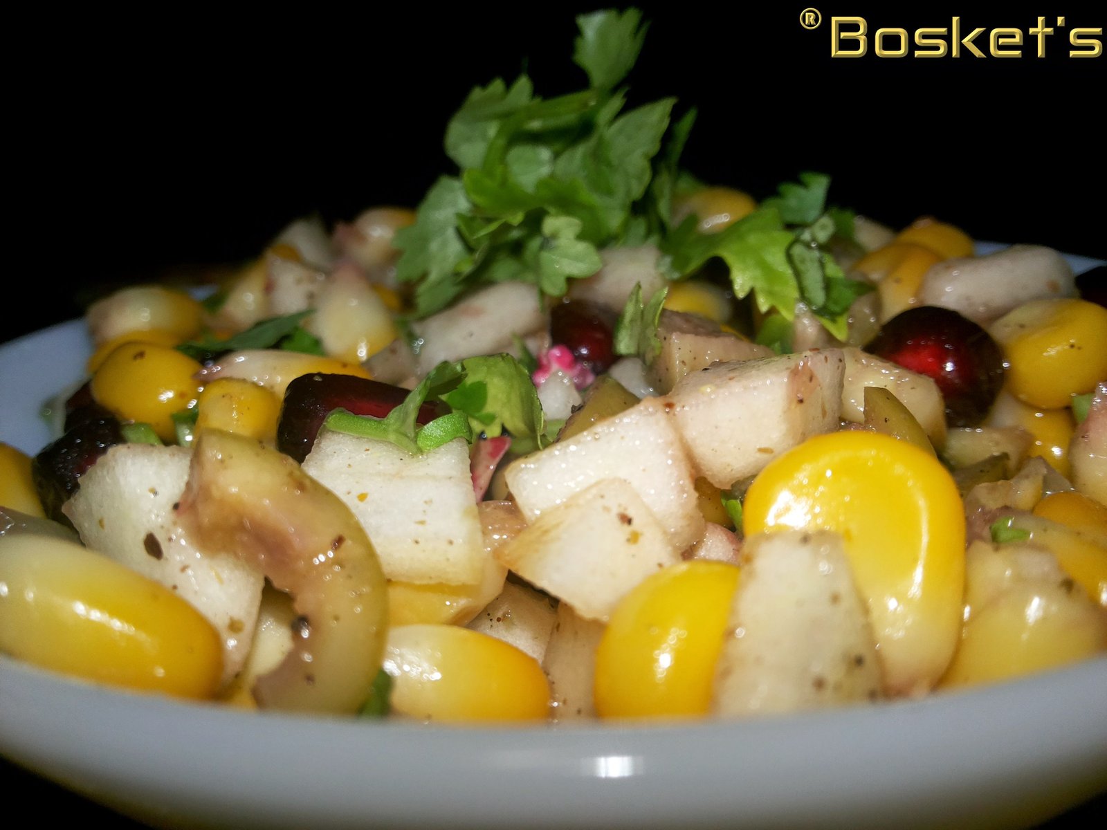 Corn Apple salad