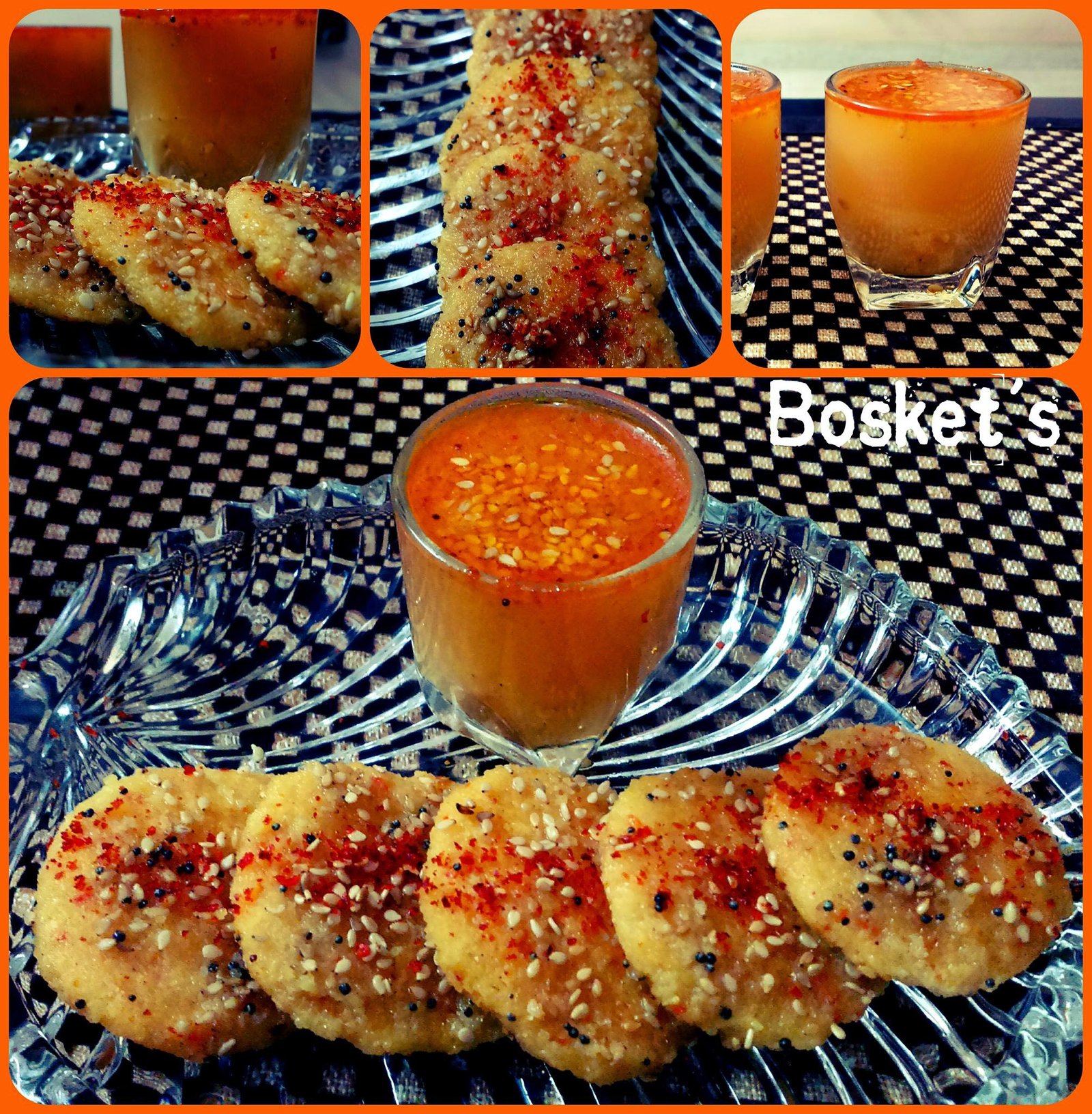Dry "Dhokli" with Tadka Paani