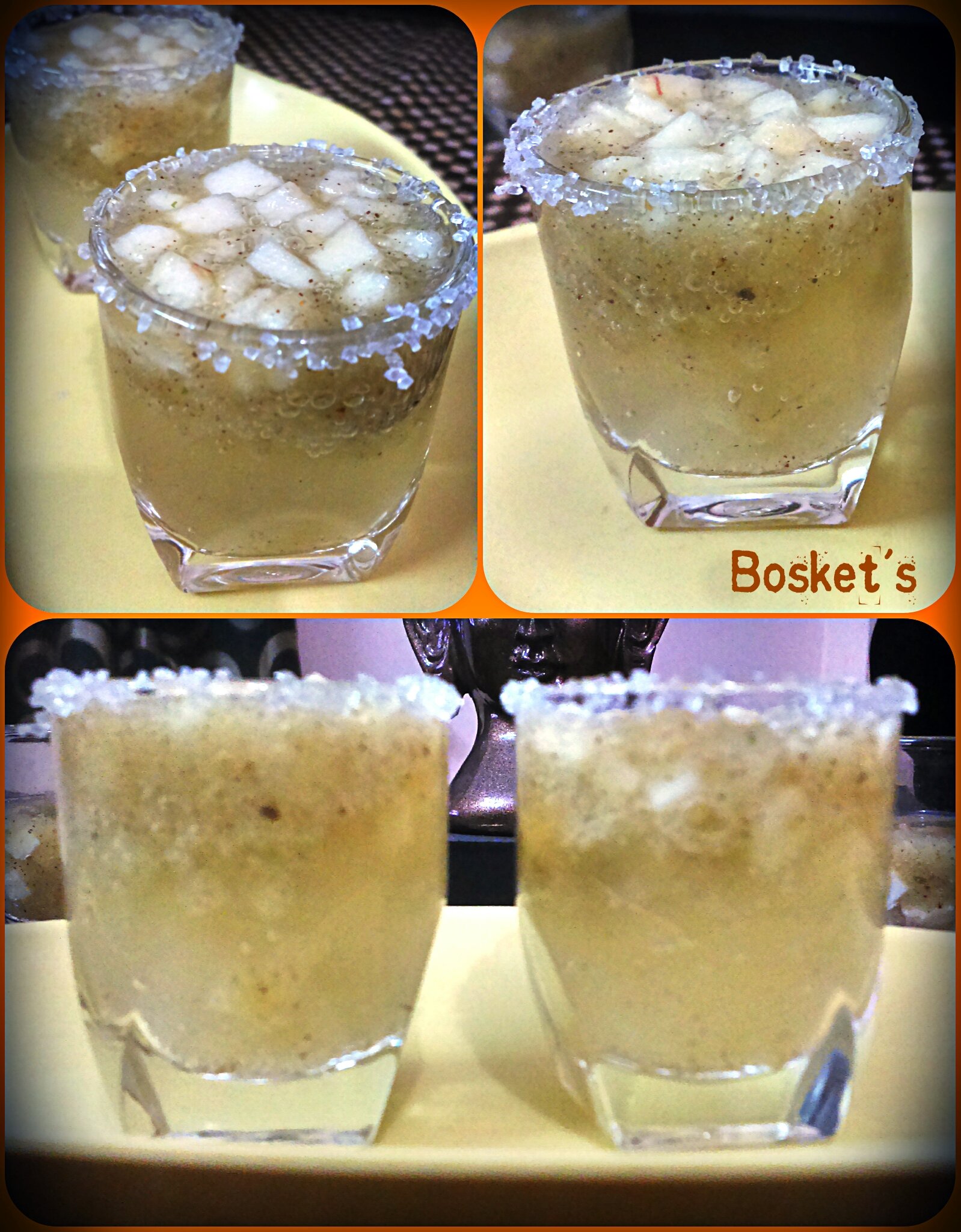 Kiwi Fruit & Apple Shots