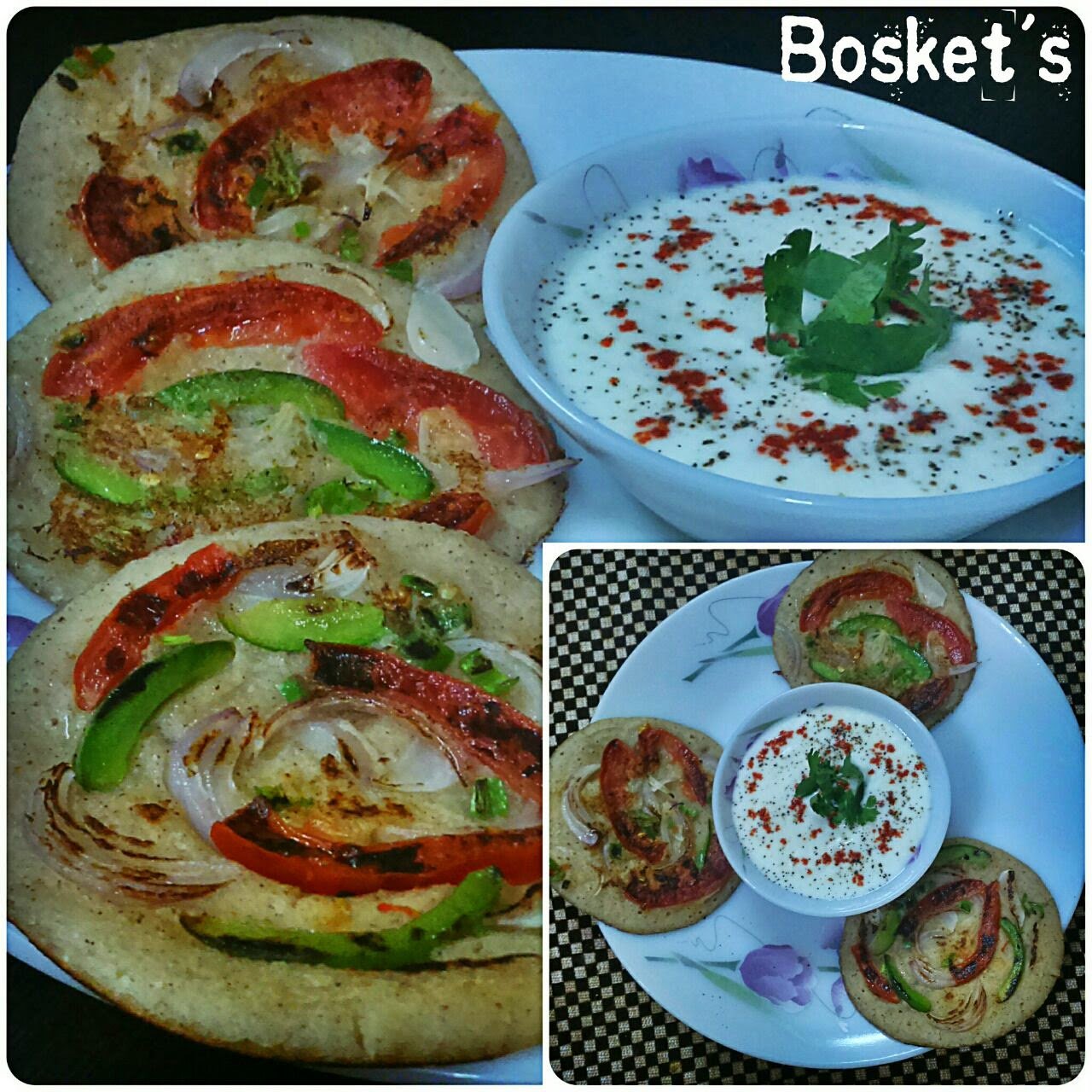 Multi grain Mix Veg Uttapam