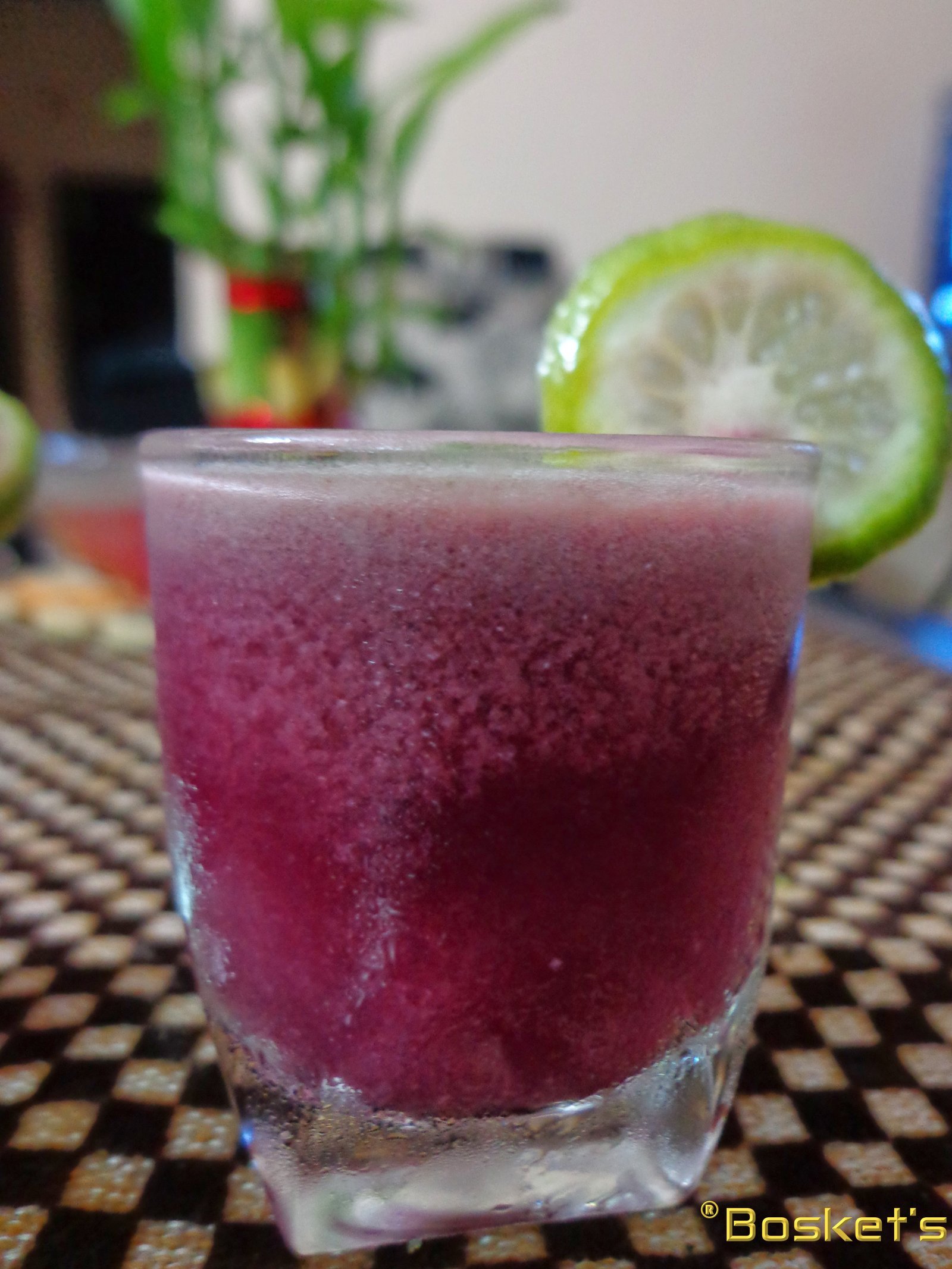 Pomegranate Mock tail Shots