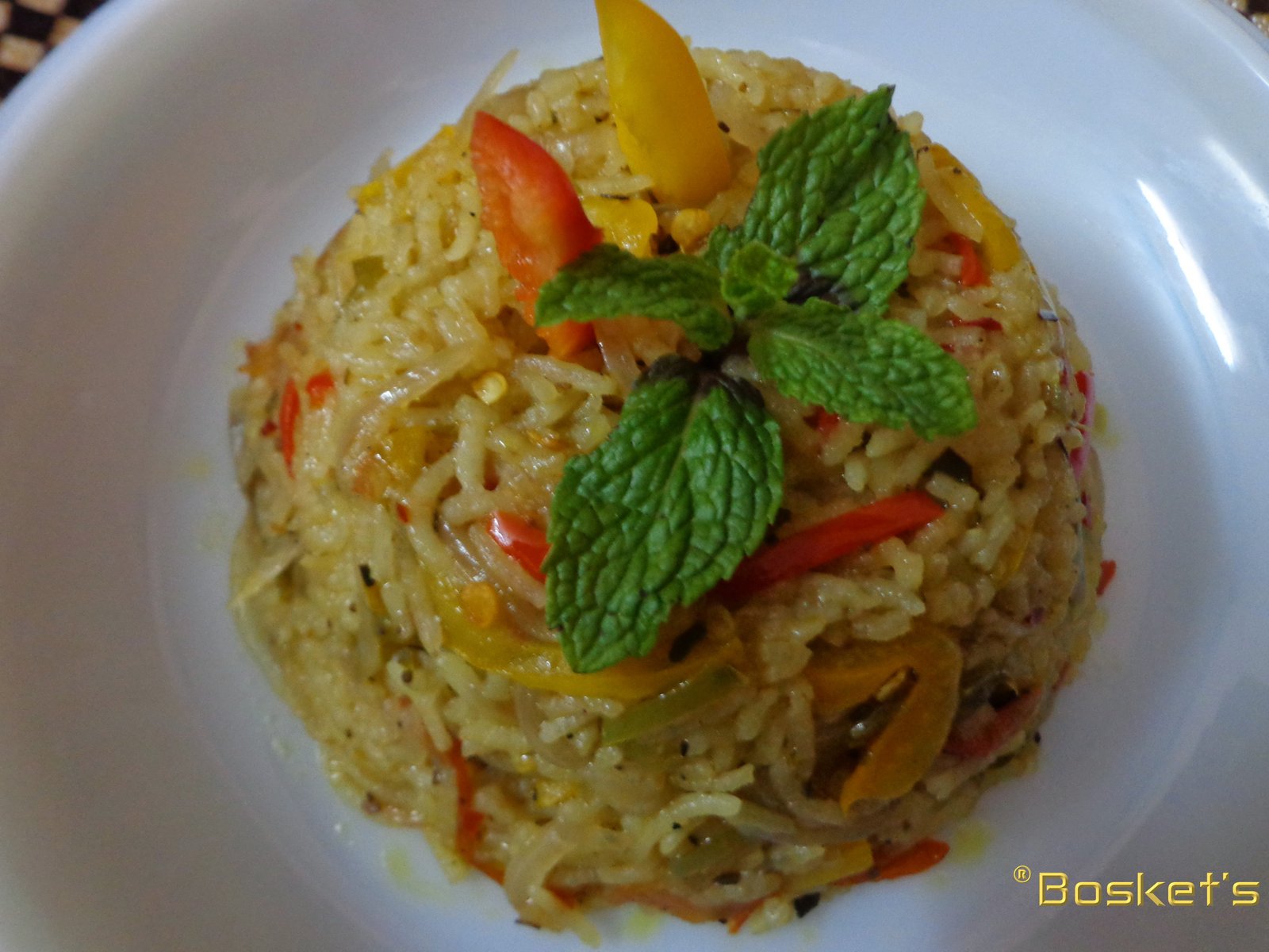 Veg Risotto in Microwave