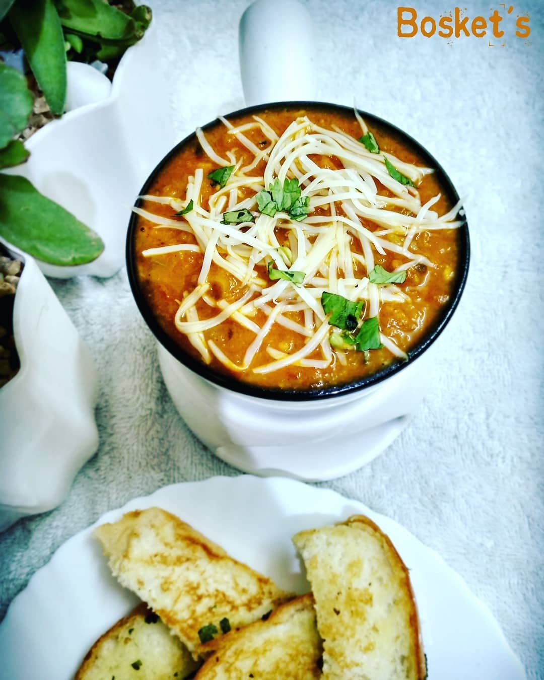 Pav-Bhaji - Fondue Style