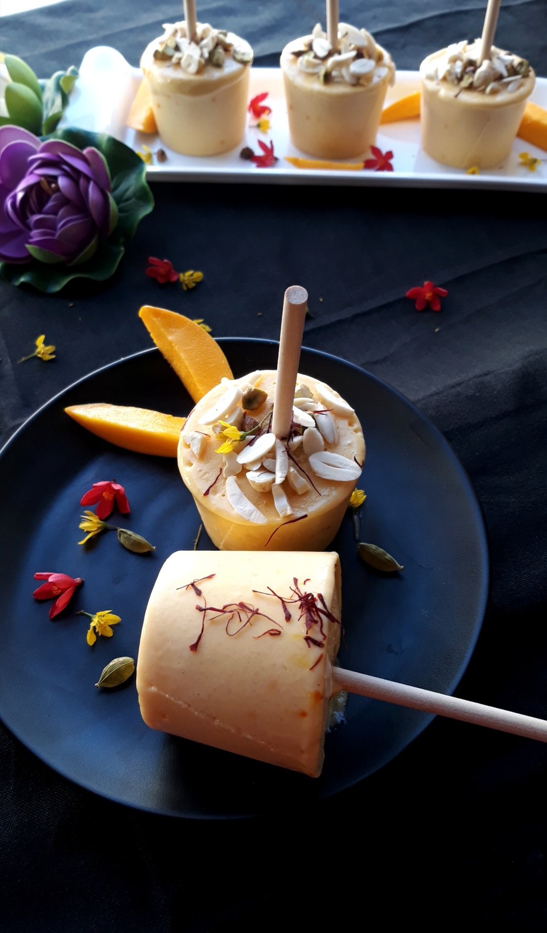Instant Malai Mango Kulfi