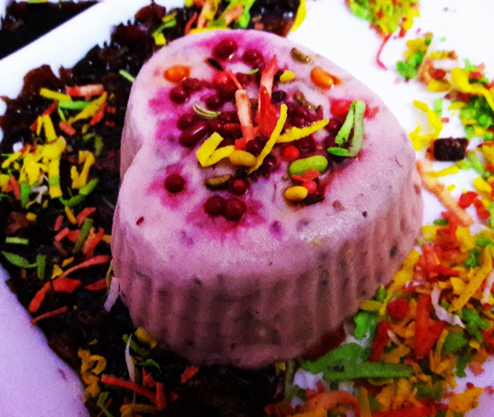 Gulkand Paan pannacotta