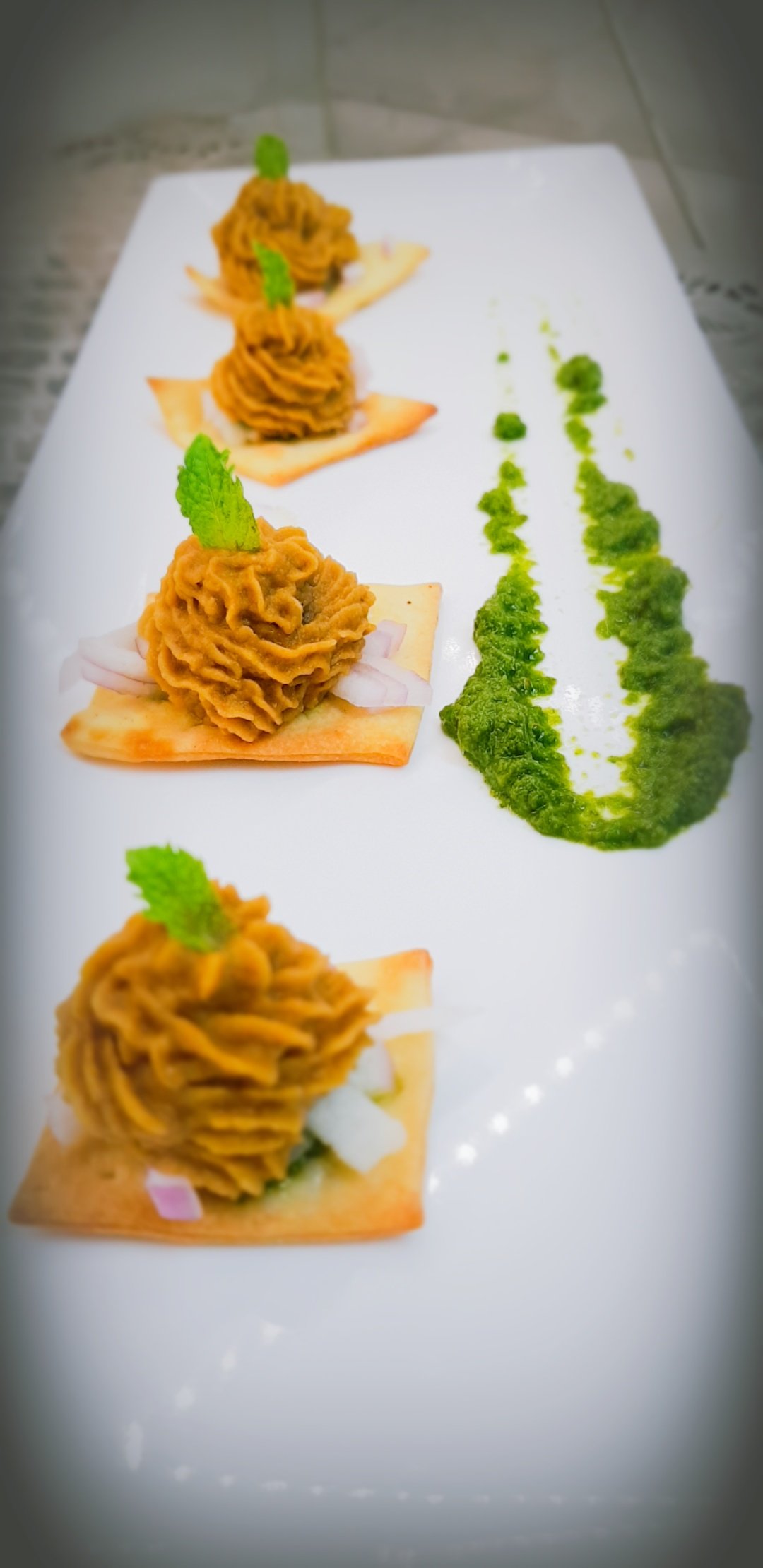 Chole mousse tartlets