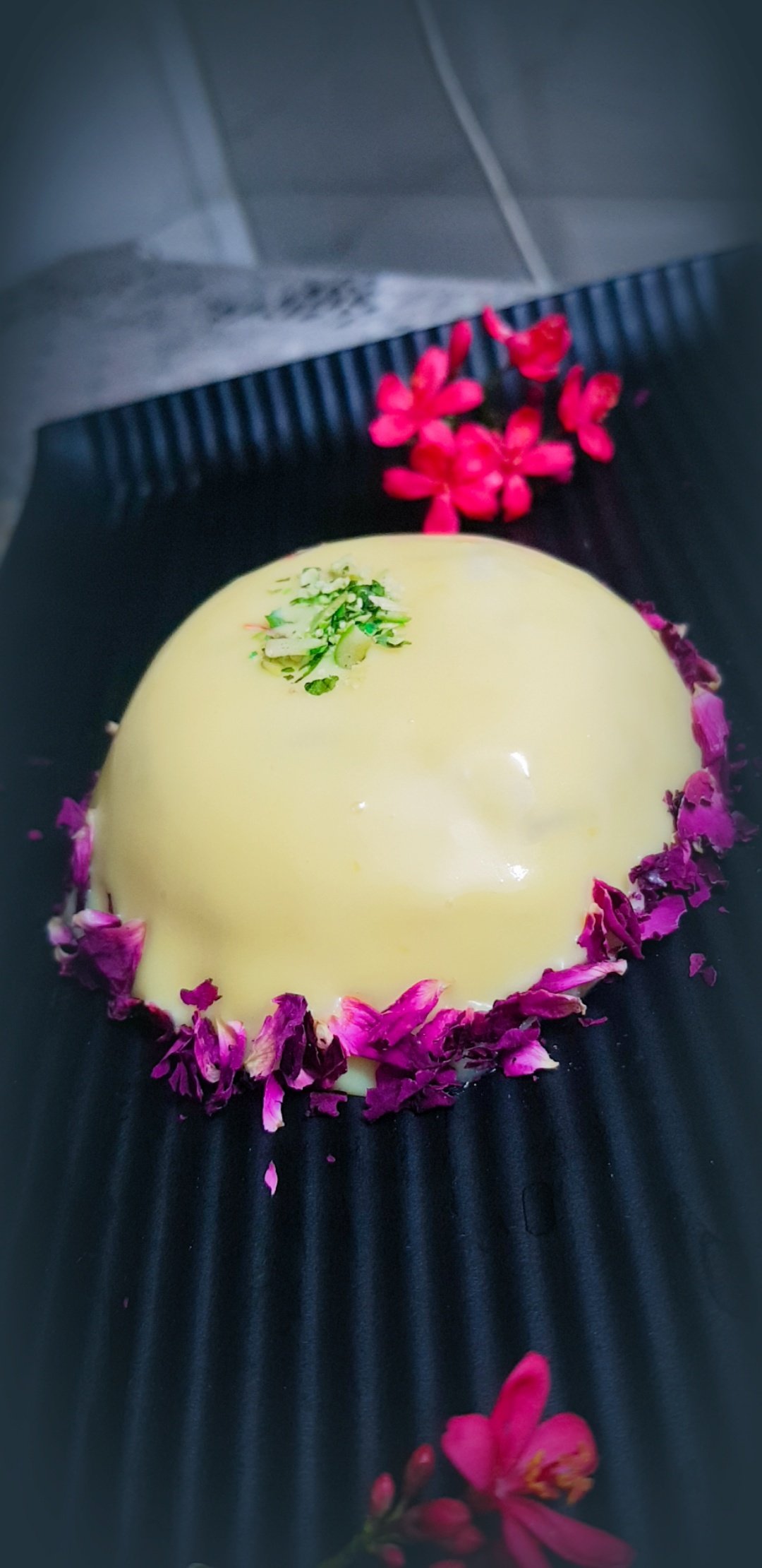 Gulkand mousse