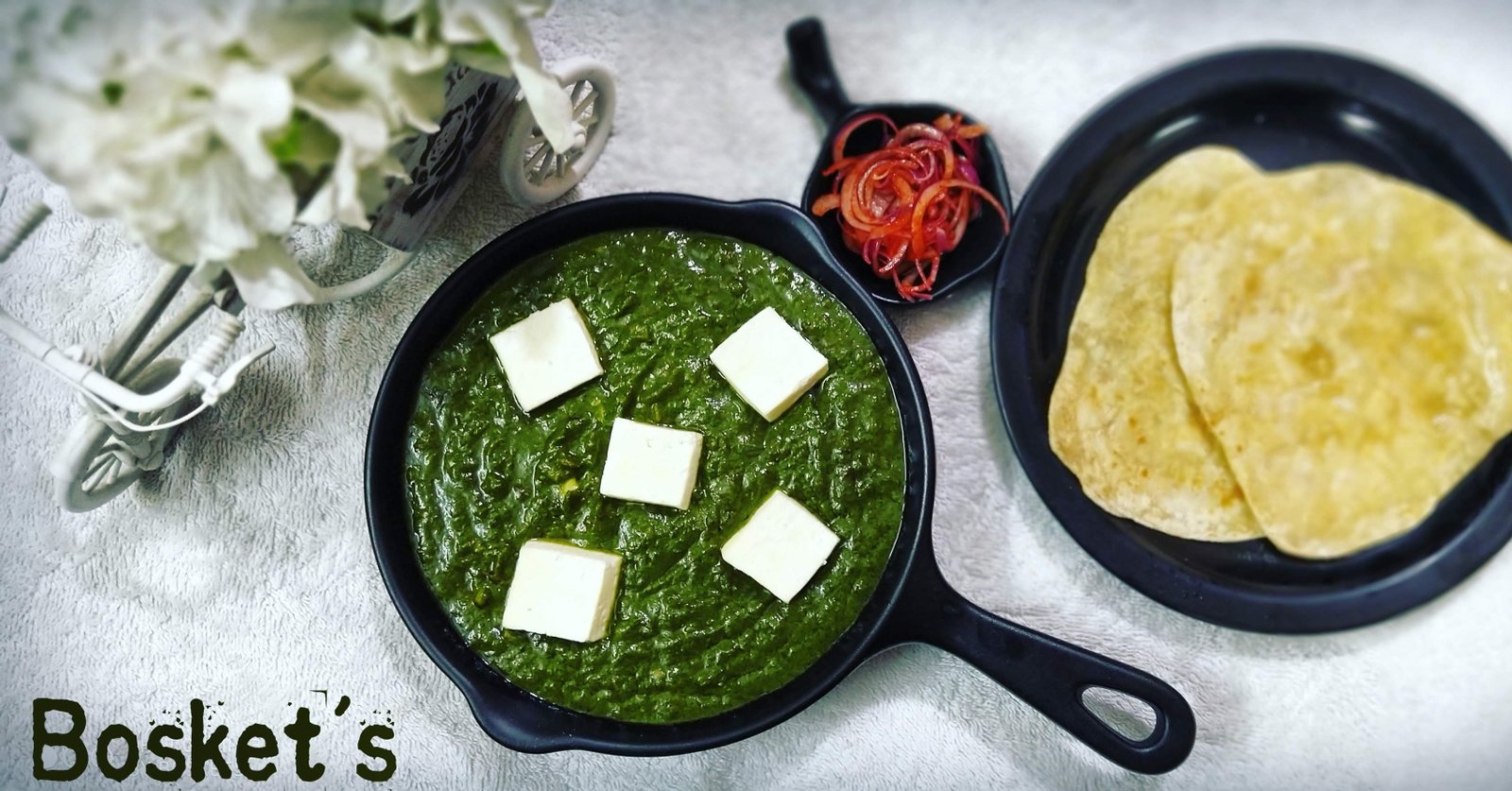 Palak Paneer - Restaurant Style